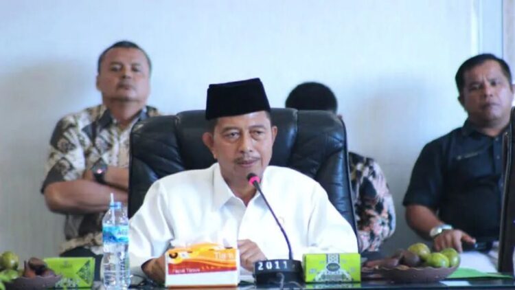 Wakil Bupati Pasaman Barat Risnawanto menyebutkan pihaknya menyediakan 20 persen anggaran dari nagari untuk mendukun program ketahanan pangan. (Antara/Altas Maulana).