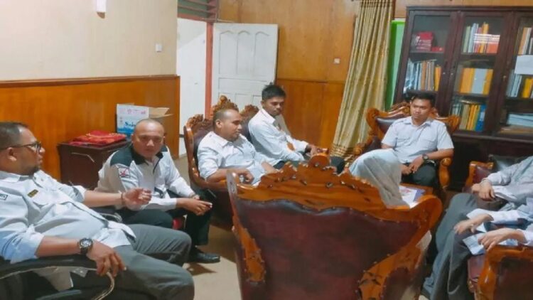 KPU Agam melakukan monitoring ke kecamatan. Dok KPU Agam