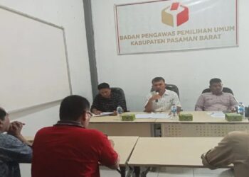 Bawaslu Pasbar Temukan 943 Orang Terindikasi Pemilih Ganda