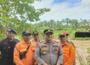 Bantu Pencarian Orang Hanyut di Sungai Batanghari, Polres Dharmasraya Kerahkan Perahu Karet