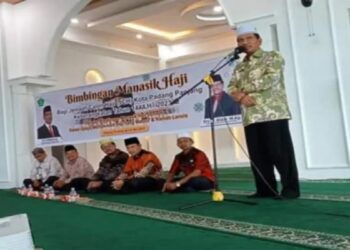 Kemenag Sumbar Berikan Bimbingan Manasik Haji pada 107 CJH Padangpanjang