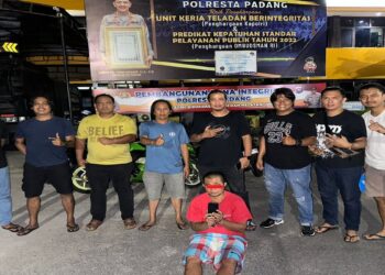 Polisi di Padang Tangkap Seorang Buruh Bangunan Gegara Maling HP