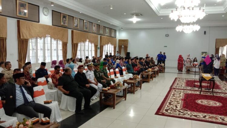 Tamu undangan pelantikan Wawako Padang. (Foto: Dok. Radarsumbar.com)