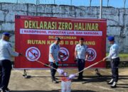 Deklarasi Zero Halinar, Rutan Padang Musnahkan Barang Hasil Razia dan Tes Urin Pegawai