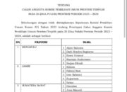 Ini 5 Nama Calon Komisioner KPU Sumbar Terpilih Periode 2023-2028