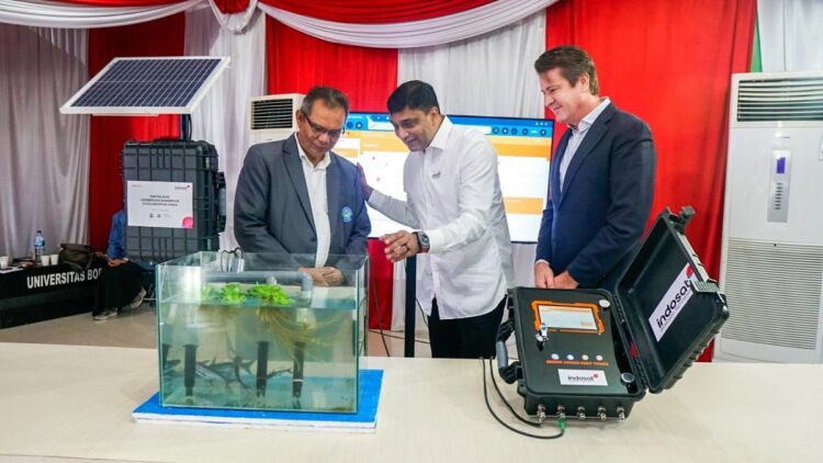 Kerjasama program Digitalisasi Konservasi Mangrove antara Indosat dan GSMA. (Foto: Dok. IOH)