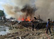 Ini Penyebab Kebakaran di Pelataran Parkir Pasar Raya Fase VII Padang