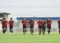 Lawan Kamboja, Skuat Garuda Nusantara Ingin Sapu Bersih Poin 7 Latihan pemain Timnas U-22 Indonesia jelang laga melawan Kamboja. (Dok. PSSI)