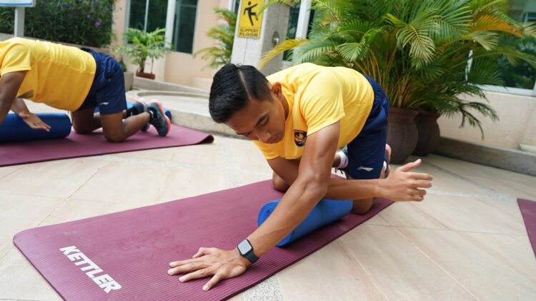 Usai Menang, Timnas U-22 Indonesia Jalani Latihan Pemulihan 1 Latihan pemulihan para pemain Timnas U-22. (Dok. PSSI)