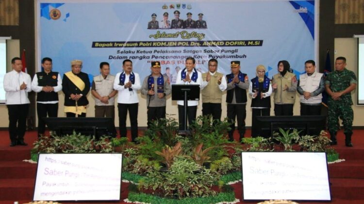 Pencanangan Kota Payakumbuh bebas pungli yang dihadiri langsung Irwasum Polri Komjen Ahmad Dofiri. (Dok. Bidhumas)