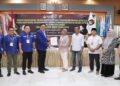 Pendaftaran bacaleg DPRD Sumbar oleh Partai Demokrat. (Foto: Dok. Radarsumbar.com)