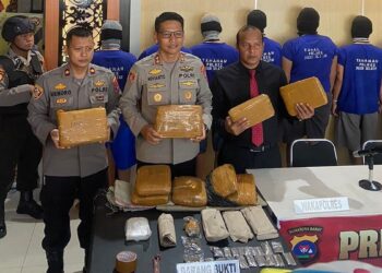 Hingga Mei 2023, Polres Pessel Sudah Tangkap 31 Tersangka Narkoba 12 Pengungkapan kasus narkoba di Polres Pessel. (Dok. Istimewa)
