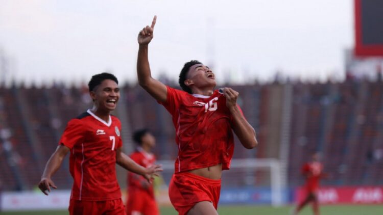 Ini Kunci Sukses Timnas U-22 Indonesia Lolos ke Final SEA Games 2023 1 selebrasi pemain Timnas U-22 usai kalahkan Vietnam di Semifinal SEA Games 2023. (Dok. PSSI)