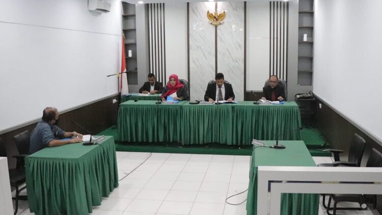 Sidang Komisi Informasi (KI) Sumbar. (Dok. Istimewa)