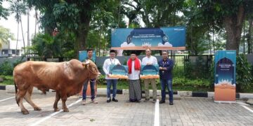 Bantuan kurban Telkomsel. (dok. istimewa)