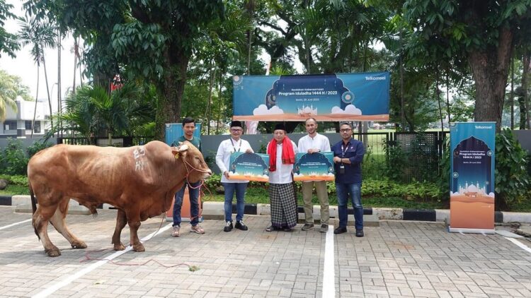 Bantuan kurban Telkomsel. (dok. istimewa)