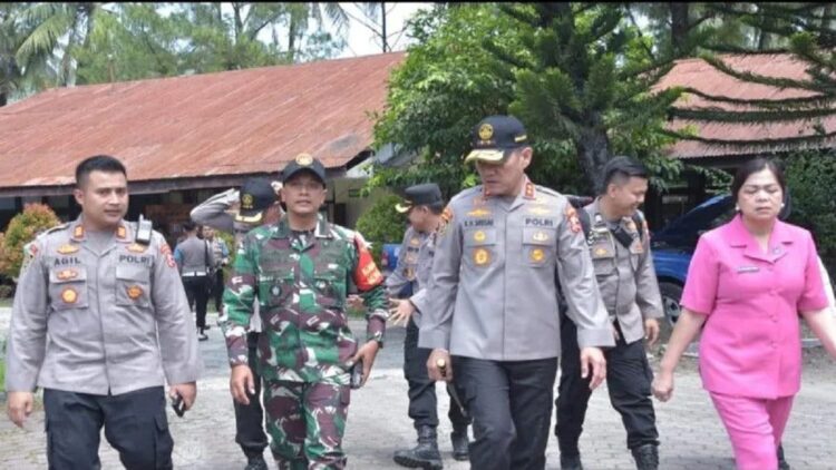 Kunjungan sejumlah pejabat ke BPSDM Sumbar terkait Latsitardanus XLIII. (ANTARA/ist)