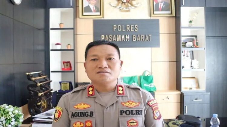 Kepala Polres Pasaman Barat AKBP Agung Basuki. ANTARA/
