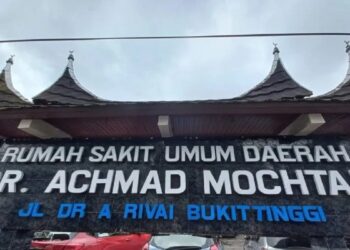 RSAM Bukittinggi, Sumatera Barat (Foto: Dok. Antara/Al Fatah)