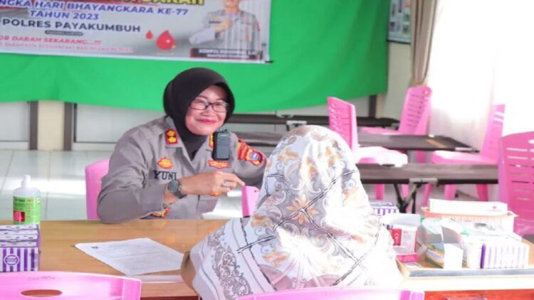 Kapolres Payakumbuh AKBP Wahyuni Sri Lestari. Antara/HO-Polres Payakumbuh