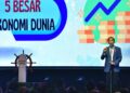 Presiden Jokowi Beberkan Tiga Acuan Wujudkan Indonesia Emas 2045 4 Presiden Jokowi luncurkan RPJPN 2025-2045, di Djakarta Theater, Jakarta, Kamis (15/06/2023) pagi. (Foto: Humas Setkab/Jay)