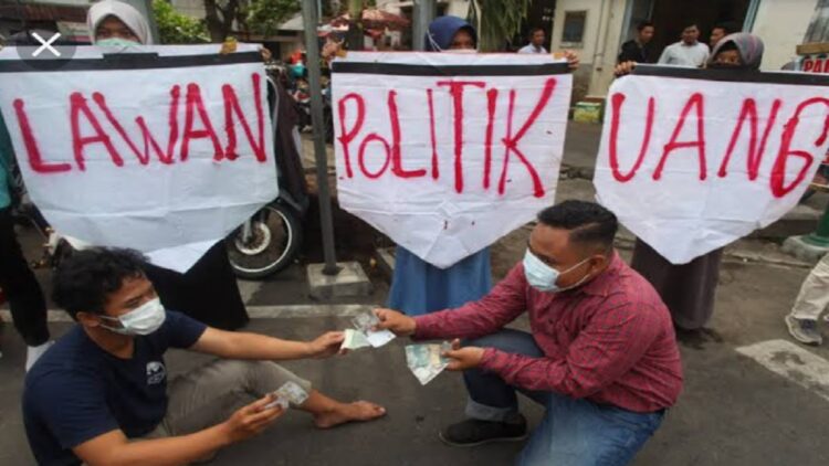 Ilustrasi - Warga menolak praktik politik uang. (ANTARA)