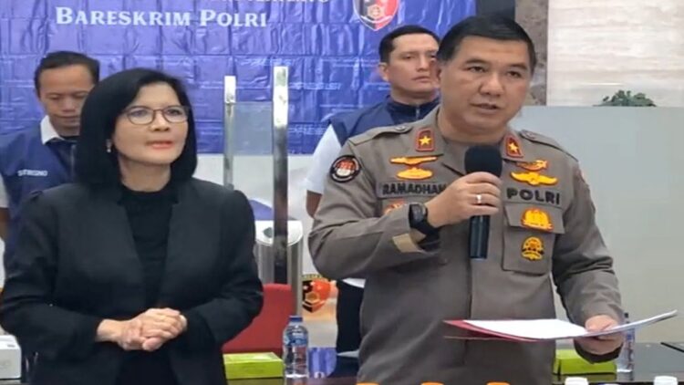 Satgas Selamatkan Ribuan Korban TPPO, 284 Tersangka Ditangkap 1 Karo Penmas Divisi Humas Polri, Brigjen Ahmad Ramadhan. (Foto: Tangkapan Layar Video Divhumas Polri)