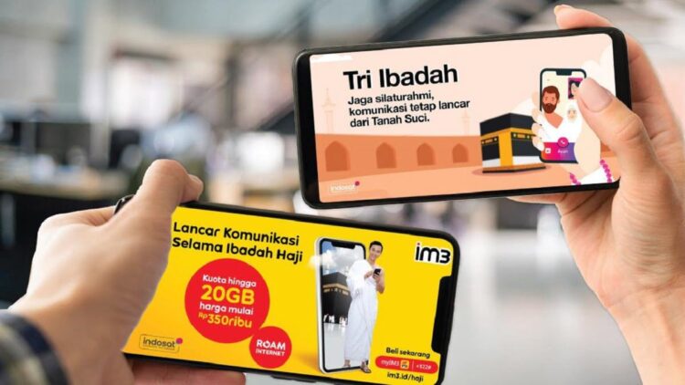 Indosat luncurkan paket internet untuk mendukung ibadah haji. (Foto: Dok. Istimewa)