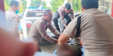 Kecelakaan maut di Dharmasraya. (Foto: Dok. Polres Dharmasraya)