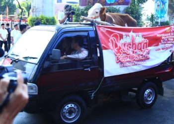 Momen Idul Adha dan Hari Bhayangkara ke-77, Polri Distribusikan 9.300 Hewan Kurban