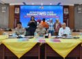 Konferensi pers kasus TPPO (perdagangan orang) di Mapolda Sumbar. (dok. Radarsumbar.com)