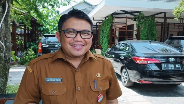 Kepala Bapanda Sumbar, Maswar Dedi. (ANTARA/Miko Elfisha)