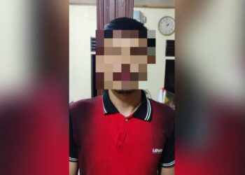 Pelaku penggelapan mobil asal Limapuluh Kota ditangkap pada Kamis (8/6/2023) dini hari. (Foto: Dok. Polres Payakumbuh)