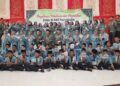 Sekolah Dasar Islam Terpadu (SDIT) Permataku menyelenggarakan tasyakuran kelulusan dan perpisahan angkatan VI di Aula Balai Kota Padang, Aia Pacah, Kototangah, Padang. (dok. istimewa)