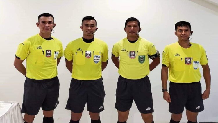 Aprisman Aranda dan Beni Andriko duo wasit sumbar yang sudah berlisensi FIFA ikut seleksi wasit Liga 1 dan Liga 2. (dok. Asprov PSSI Sumbar)