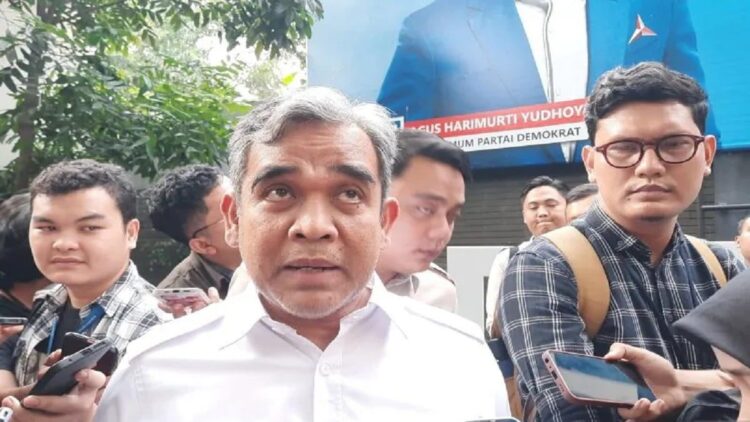 Sekretaris Jenderal (Sekjen) Partai Gerindra Ahmad Muzani di kawasan Menteng, Jakarta Pusat, Kamis (20/7/2023). (ANTARA/Fath Putra Mulya)