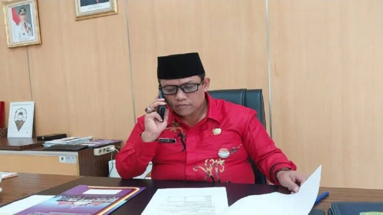 Kepala Dinas Peternakan dan Kesehatan Hewan Sumatera Barat Sukarli (ANTARA/ Melani)