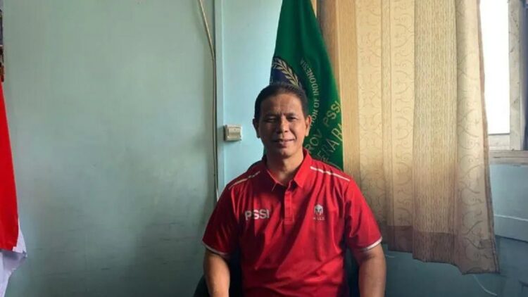 Ketua Asprov PSSI Sumbar Indra Dt Rajo Lelo (ANTARA/Mario Sofia Nasution)
