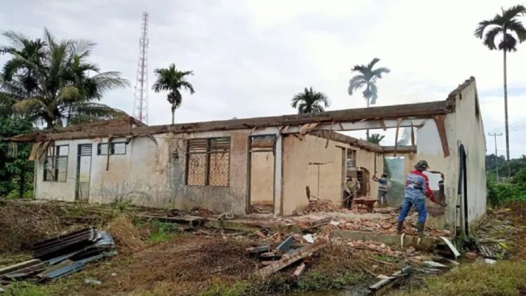Lokasi pembangunan AMDK di Banda Baru, Kecamatan Lubuk Basung, Kabupaten Agam. Dok Kominfo Agam