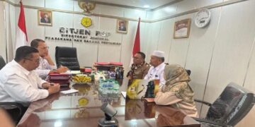 Minta Bantuan Perbaikan Sarana Pertanian, Bupati Pasbar Datangi Kementan