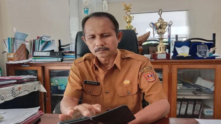 Sekretaris Dinas Perindustrian Perdagangan dan Ketenagakerjaan Agam Aguska Dwi Fajra. Dok Antara/Yusrizal