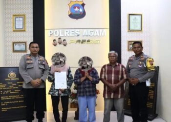 Ibu dan Anak di Agam Diciduk usai Hina Polisi di Medsos