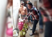 Polisi Gerebek Gudang Pengoplos Gas LPG di Padang, Seorang Pelaku Ditangkap