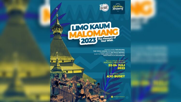 Wah! Ada Festival Limo Kaum Malomang 2023 Akhir Pekan Ini 1 Festival Limo Kaum Malomang 2023. (dok. istimewa)
