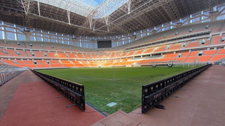 Jadi Venue Piala Dunia U-17, PSSI Benahi JIS 1 Renovasi Jakarta Internasional Stadium (JIS) untuk persiapan Piala Dunia U-17. (dok. PSSI)