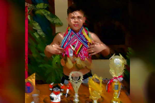 Pemuda di Padang Ini Lulus Tes Polisi via Jalur Prestasi Olahraga, Ikuti Jejak Kakak yang Raih Emas Sea Games Kamboja 1 Pemuda di Padang ini lolos seleksi polisi jalur prestasi olahraga. (Foto: Dok. Istimewa)