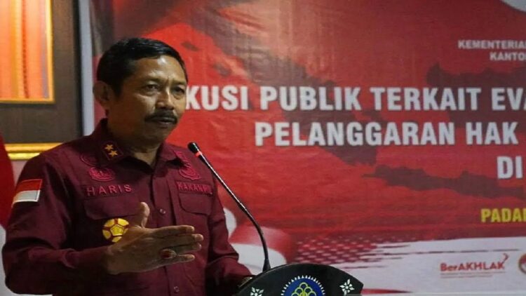 Kemenkumham Sumbar Minta Masalah Lahan di Airbangis Diselesaikan secara Humanis 1 Kepala Kantor Wilayah Kementerian Hukum dan HAM Sumbar Haris Sukamto. ANTARA/FathulAbdi
