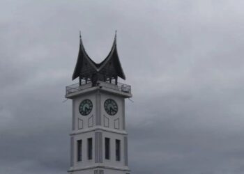 Jam Gadang Bukittinggi. (Foto: Dok. Antara/Al Fatah)