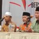 Gubernur Sumbar, Mahyeldi (kanan) didampingi Presiden PKS, Ahmad Syaikhu dan Wakil Ketua DPRD Sumbar, Irsyad Syafar. (Foto: Dok. Istimewa)