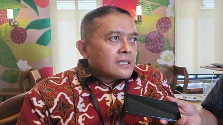 Kepala Perwakilan BI Provinsi Sumbar Endang Kurnia Saputra di Padang, Rabu, (16/8/2023). ANTARA/Muhammad Zulfikar.